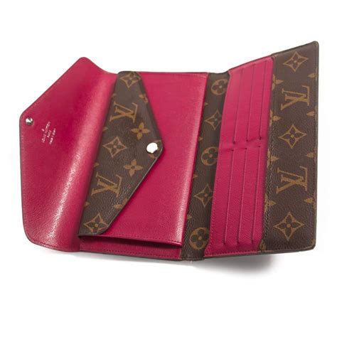 black and red louis vuitton wallet|authentic lv wallet.